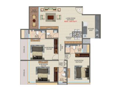 VIR Paradise – 2BHK