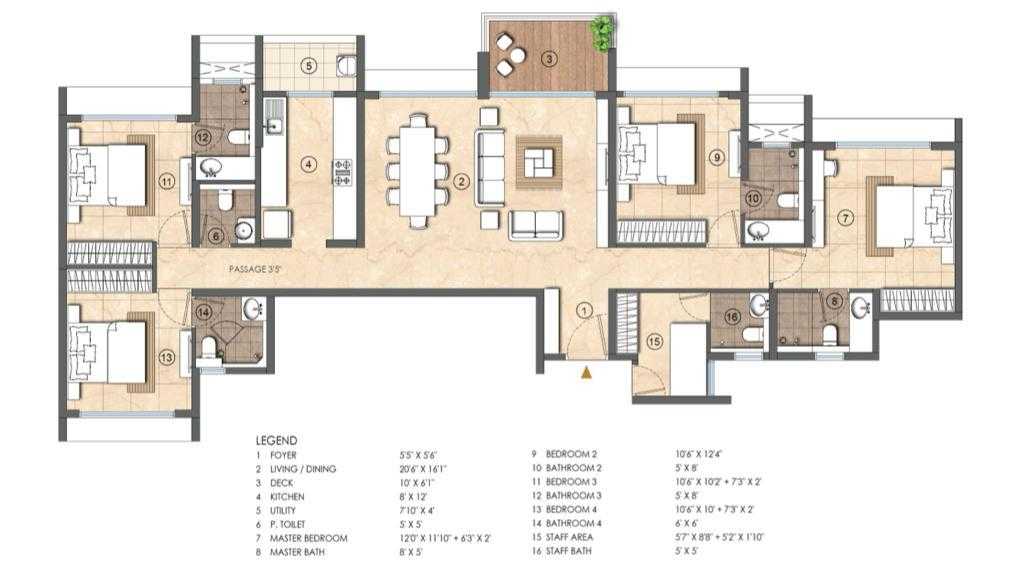 Lodha Woods 2BHK Sale