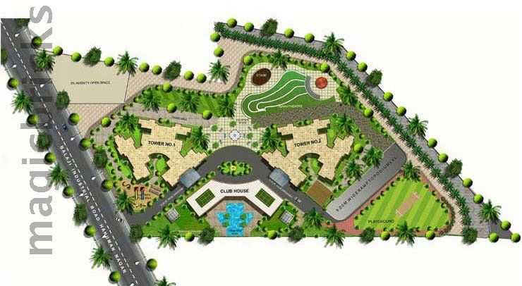 ACME Oasis 3BHK Rent